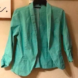 Crop blazer